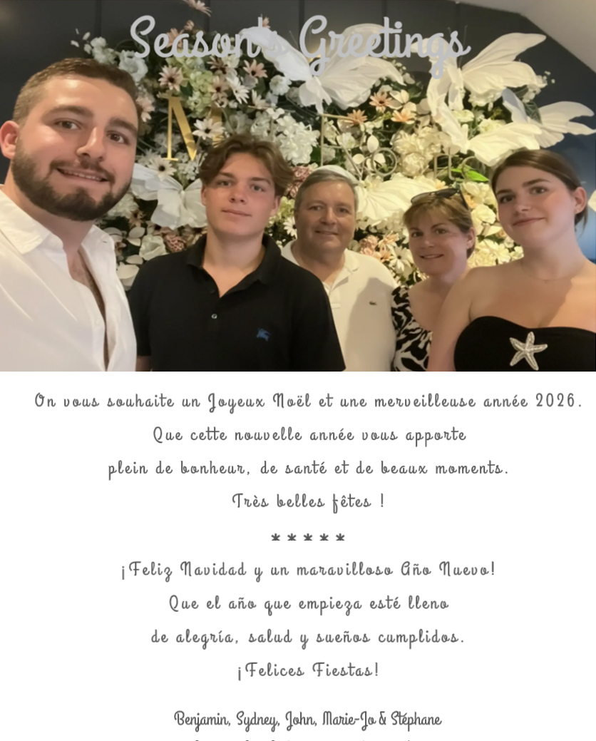 Carte de Vœux 2025